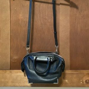 Alexander Wang Mini Emile Black Leather Cross Body